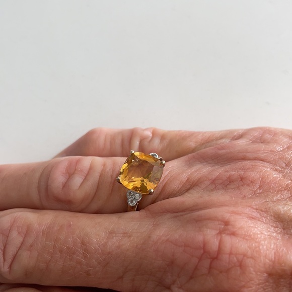 Citrine ring - Picture 6 of 9